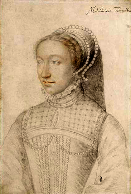 Jeanne de Montmorency - portrait par François Clouet